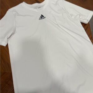 Adidas White Sports Tee